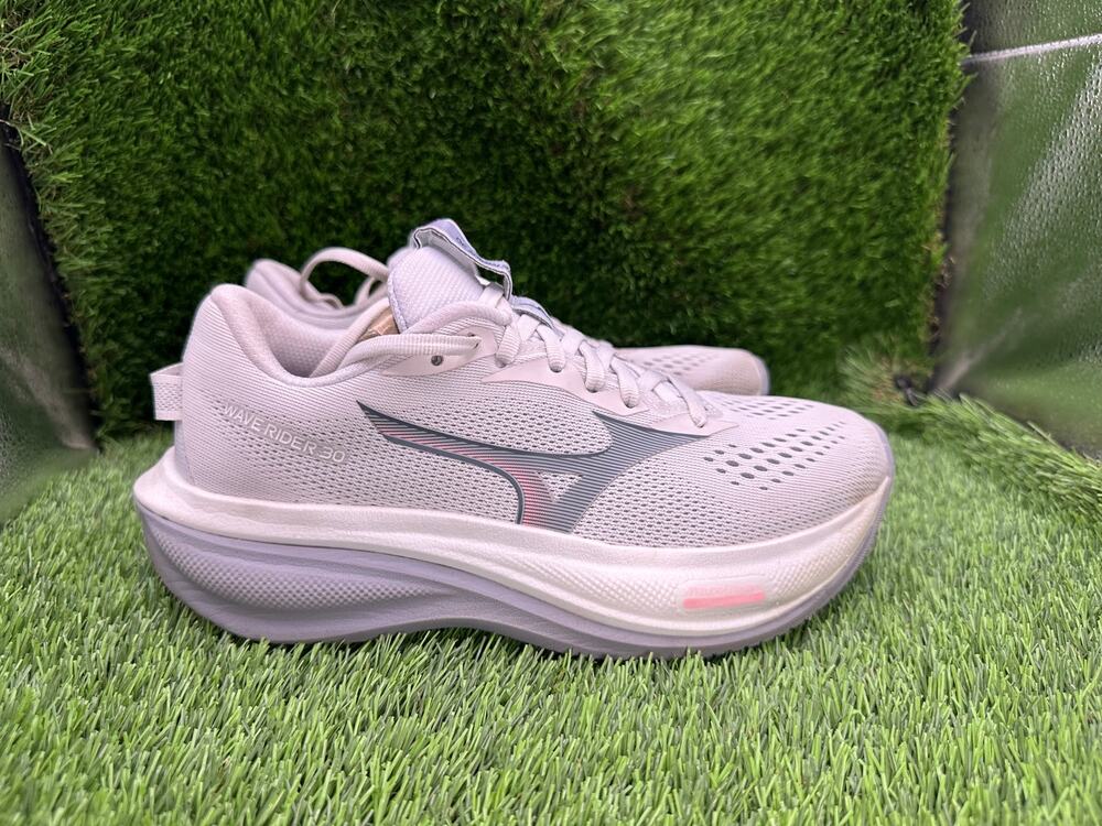Mizuno Wave Rider 30 J1GW262075 Athletic Sneaker Women's 7.5 Gray Mesh Running